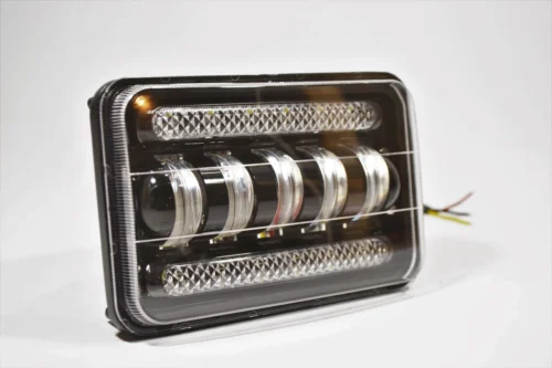 Світлодіодна фара ближнього світла 75W з ДХО. Чіткої світловий тіньової кордоном