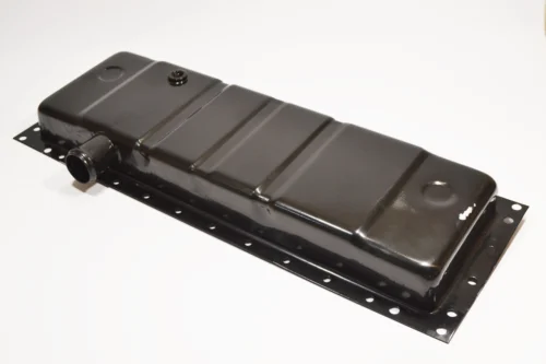 Бак (бачок) радіатора ЮМЗ c двигуном Д-65, нижній (метал) (36-1301070)