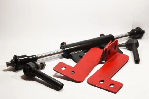 Гідроциліндер МТЗ двухсторонній Ц50.30.215 + наконечники + кріплення