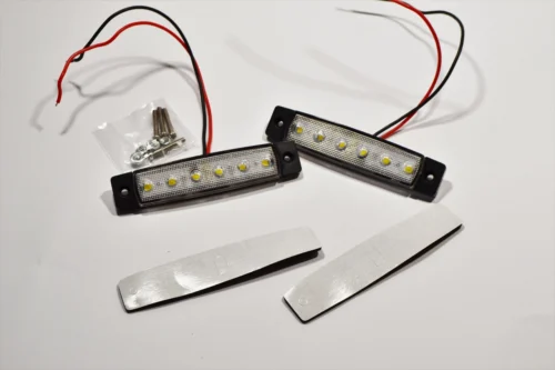 Габарит LED (NTK) 24v 6-діодний білий 2 шт.