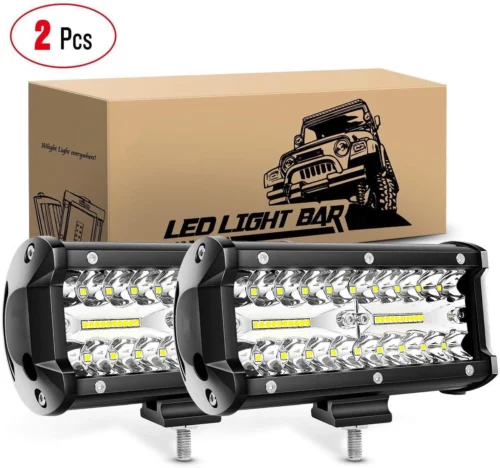 Світлодіодна LED фара 120Вт (Сверхяркие светодиоды 3w х40шт)