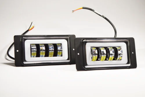 Додаткова світлодіодна LED фара( На ваз 2110,2115 ) Чіткої світловий тіньової кордоном