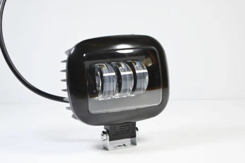 Додаткова світлодіодна LED-фара 30 Вт Квадратна (Black) Чіткої світлової тіневий кордоном