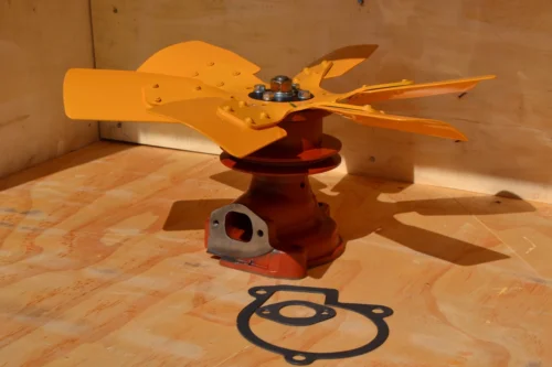 Насос водяний МТЗ 240-1307010 А (Помпа Д-240) Крильчатка (вентилятор) 6лопастей - комплект