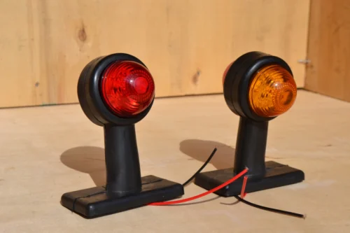 Габарит LED 24V заносу причепа Права сторона та ліва 24вольт (РОЖКИ) (100*55*113)