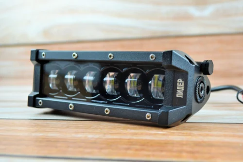 Світлодіодна LED-балка F1 27вт 6LED (18 см) Чітка світлотінева межа Ближнє світло (ВР-007)