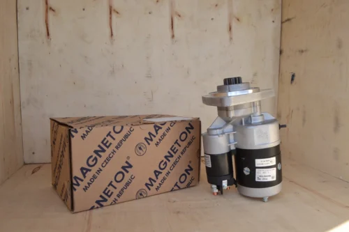 Стартер редукторний 12V, 3.2КВт Чехія Магнетон, (МТЗ под маховик пускача 40мм шестерня стартера)