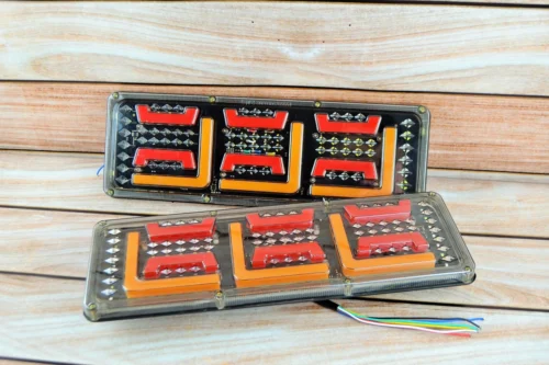 Ліхтар LED задній 24V до Автомобільної техніки, вантажівок, 33х13 см (Малювальний поворотник) NEW