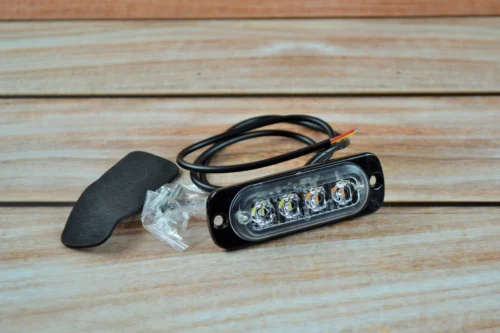 Габарит LED 12-24v 4-рий діодний жовтий 1 шт.