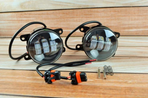 Світлодіодна протитуманна фара універсальна (30 Вт) 4 дюйми Жовте + Біле світло