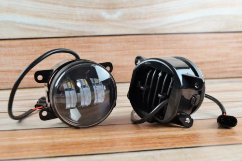 Світлодіодна протитуманна фара універсальна (45 Вт) 3.5 дюйма Жовте + Біле світло