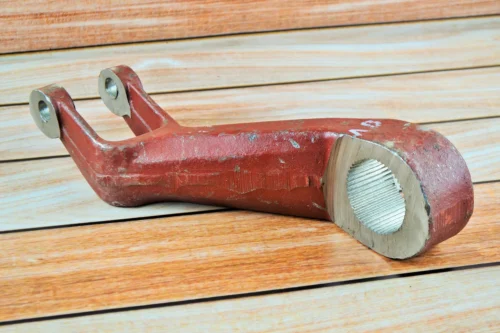 Важіль зовнішній лівий механізм задньої навіски МТЗ 80-4605021-А (Оригинал Р.Б)