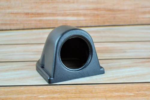 Корпус на стійку, одиночн.52мм. для приборів, тахом (L) чорний MGA 1/CK