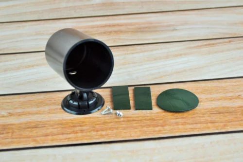 Корпус на ніжці для будь-яких приладів Ø52 мм. чорний MGA 1/CK