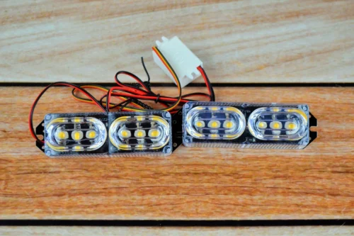 Стробоскоп Lux tar (ZW-320W) yellow(к-т 2шт) (Жовтий стробоскоп)