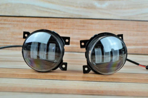 Світлодіодна протитуманна фара універсальна (45вт+45вт) VW Polo (Short) Жовте+Біле світло