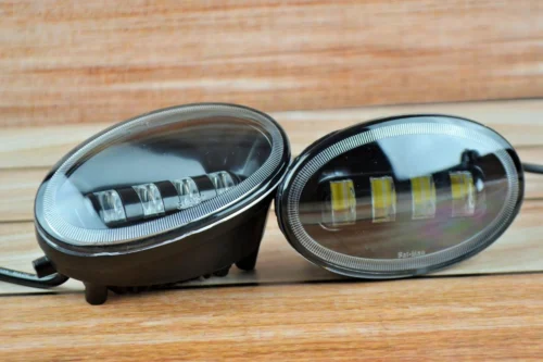 Світлодіодна протитуманна LED фара (45вт+45вт) Honda Жовте+Біле світло