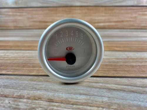 Електронний датчик тиску оливи + цифровий покажчик LED діодний Ø 52 мм датчик автомобільний