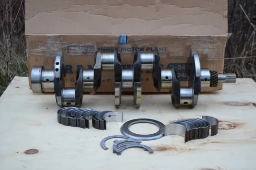 Колінчастий вал (коленвал) Д-245 на МТЗ ( оригінал ММЗ) 245-1005015 (З ВМИКЛАДІШАМИ)