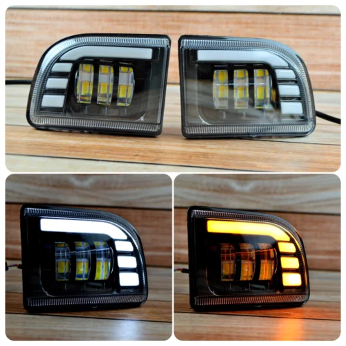 Протитуманні фари LED Chevrolet Lacetti 2003-2012: 45вт Біло-жовтий режим є дхо та поворот