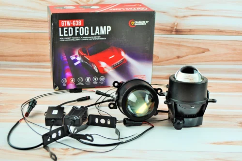 Протитуманні світлодіодні фари універсальні Bi-Led лінзи 100W WW ( к-т 2шт)