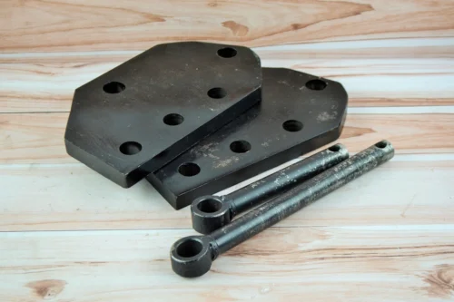 Довантажувач пластини 20мм на 3 відп. короткий (к-т 2шт) з пальцями