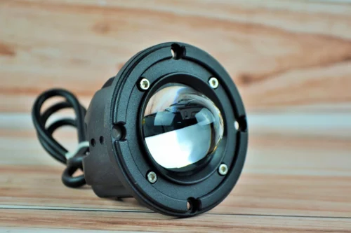 Додаткова світлодіодна LED фара 40Вт два режима світла (Дальній-білий) (Ближній-жовтий) Лінзована