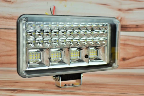 Фара LED прямокутна 171W 6000K (57 діодів) (ближній + дальний)