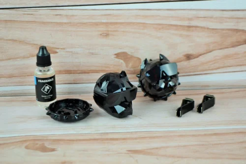 Ароматизатор повітря в авто пітбуль (2шт) Чорний Глянець Pitbull на решітку повітроводу освіжувач на дефлектор