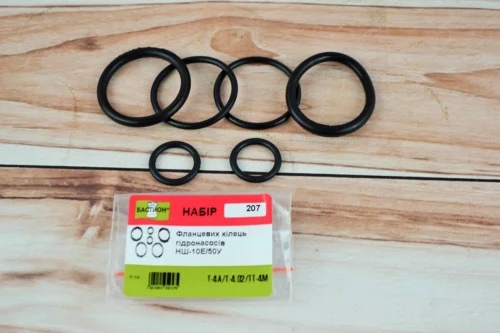 Ремкомплект флянцевих кілець гідронасосів НШ-10Е/50У