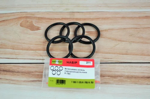 Ремкомплект флянцевих кілець гідроросподільника Р160