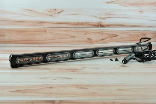 LED балка стробоскоп на дах 90W, мигалка жовте світло, прикурювач 12-24В (77см*5см*4см)