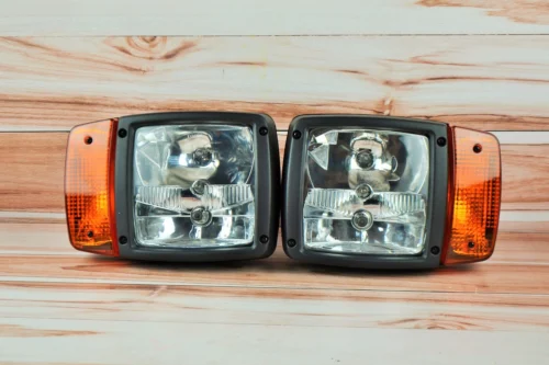 Комплект передніх універсальних Фар спецтехніки, JCB 3CX, 4CX ( 212* 146* 97* )