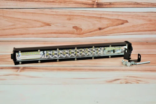 Балка вузька діодна 120W Комбо світло, довжина 340мм діоди Cree (Белый+желтый свет и + стробоскопа)