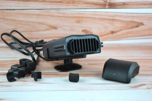 Тепловентилятор в авто от прикуривателя на підкладці 12V, 150W з темпер. захистом