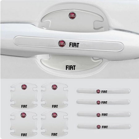Захисна плівка під дверні ручки авто FIAT (к-т 8 шт)