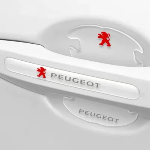 Захисна плівка під дверні ручки авто PEUGEOT (к-т 8 шт)