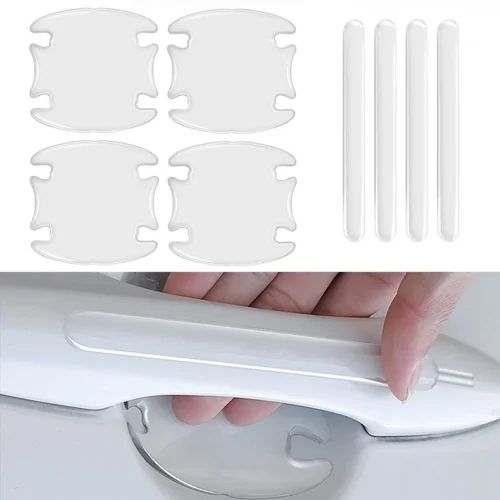 Захисна плівка під дверні ручки авто PORSHE (к-т 8 шт)