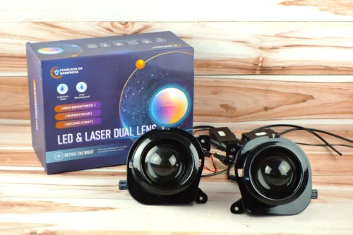 Фара діодна протитуманна BMW 5 BI-LED 90W W/W ( к-т 2шт)