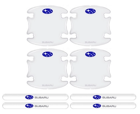 Захисна плівка під дверні ручки авто SUBARU (к-т 8 шт)