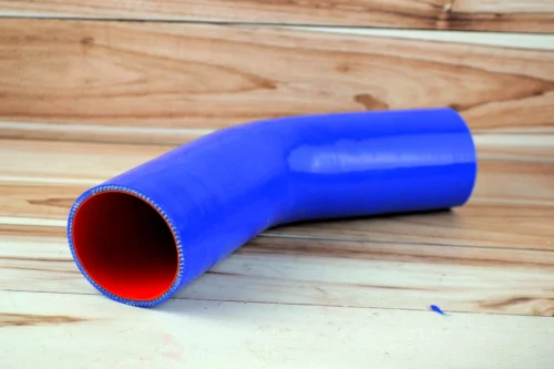 Патрубок (150 мм х 150 мм) (135` - кут) (d=70 товщ = 4 мм)