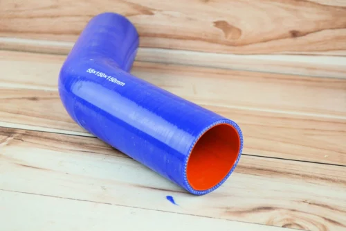 Патрубок (150 мм х 150 мм) (135` - кут) (d=55 товщ = 4 мм)