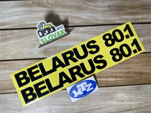 Комплект наклейок на капот трактора МТЗ "BELARUS 80.1"
