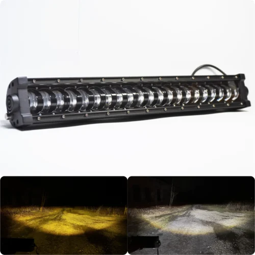 Світлодіодна балка лід 240вт 30диод W/Y (83см) Чітка границя світла Ближніє світло (Білий та жовтий)