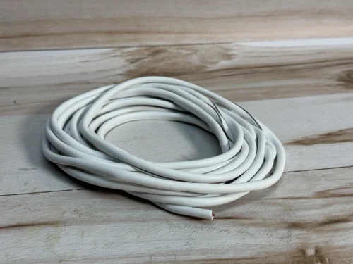 Защита дверей силикон глянець 5м. white "Широкий"  Білий