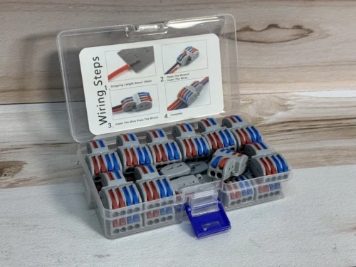 Набір з'єднувачів автопроводу від 0.08-4.00 мм (22 штуки) струм 32А