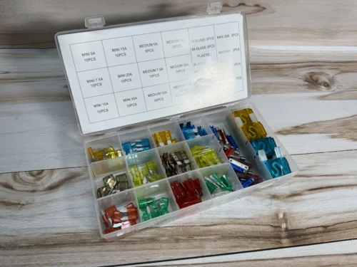 Комплект запобіжників автомобільних 147 шт. 5-70А (1815)