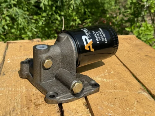 Корпус фільтра оливного в зборі з фільтром ФМ-009 МТЗ 245-1017015-Б (пр-во БЗА) тракторний