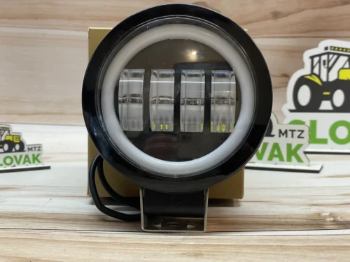 Додаткова світлодіодна LED-фара 40 Вт кругла з ДХО Чіткою світловою тіневий кордоном