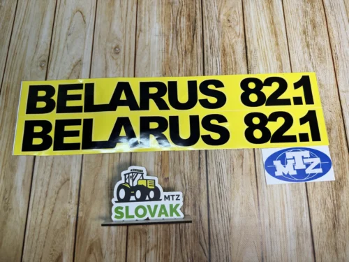 Комплект наклейок на капот трактора МТЗ "BELARUS 82.1"